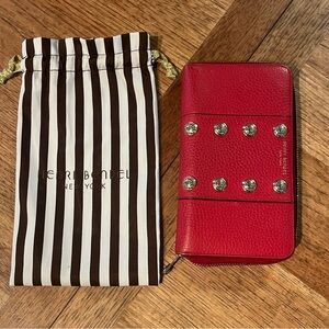 Henri Bendel Red Wallet
